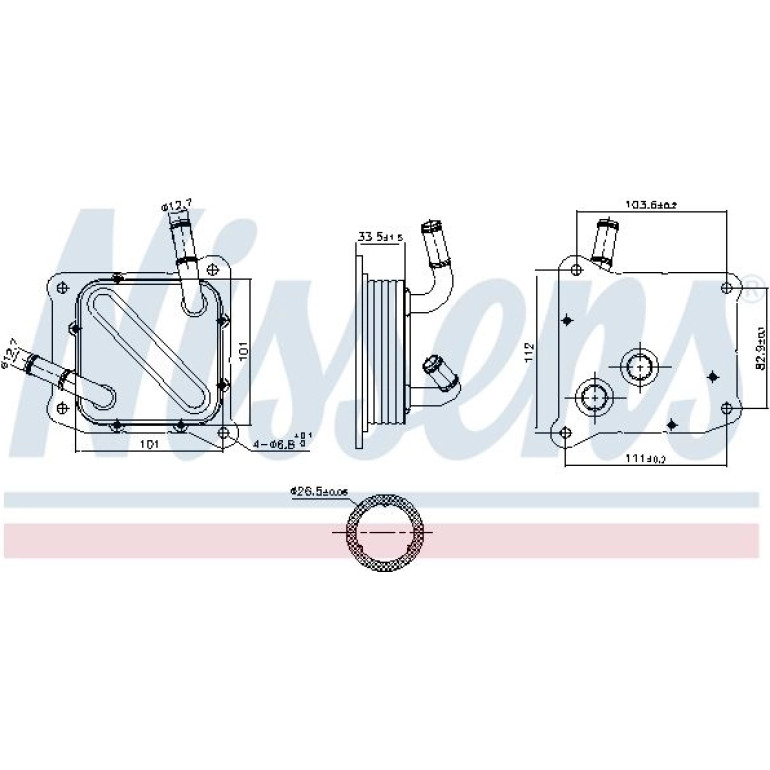 Ölkühler PKW 91181 Ölkühler PKW 91181