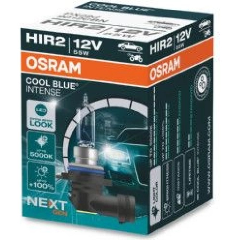 HIR2 12V 55W PX22d Cool Blue Intense 4000K +20% 1St. OSRAM 9012CBN HIR2 12V 55W PX22d Cool Blue Intense 4000K +20% 1St. OSRAM 9012CBN
