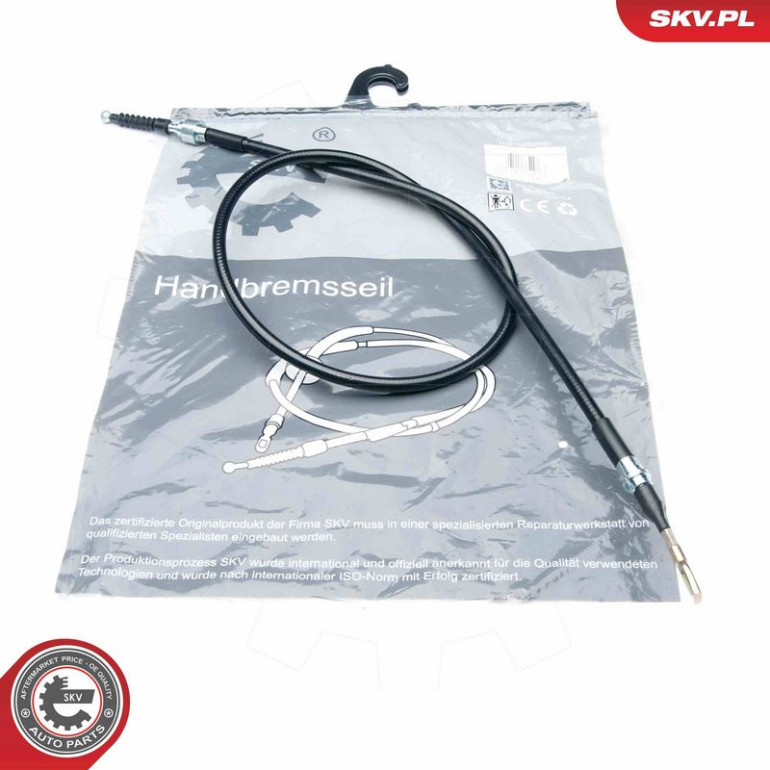 SKV GERMANY Handbremsseil Seilzug Festellbremse 25SKV776 SKV GERMANY Handbremsseil Seilzug Festellbremse 25SKV776