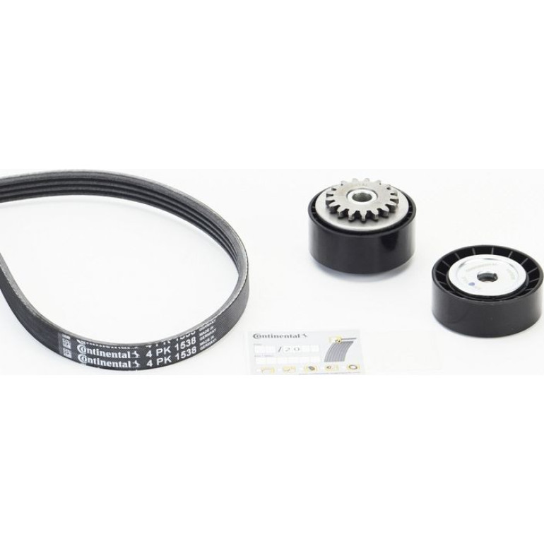 CONTINENTAL CTAM Keilrippenriemensatz 4PK1538K1 CONTINENTAL CTAM Keilrippenriemensatz 4PK1538K1