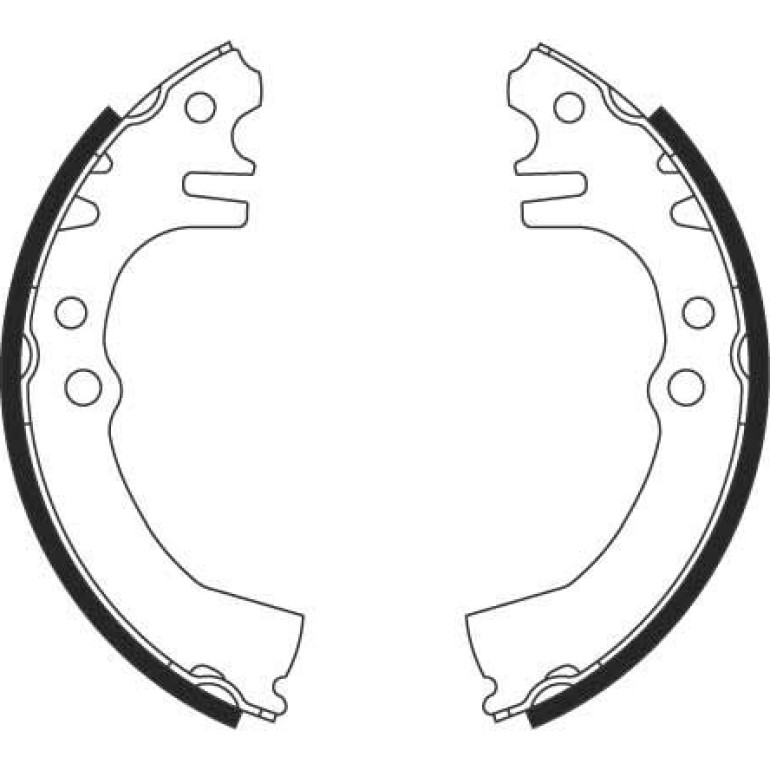 87 461 014 Bremsbacken GS8699 87 461 014 Bremsbacken GS8699