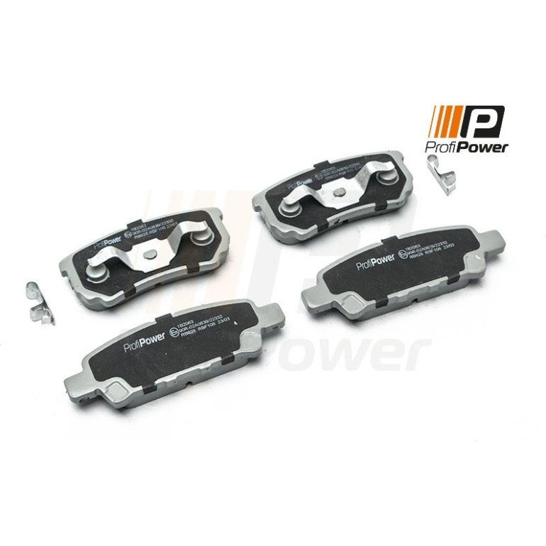 PROFIPOWER Bremsbelagsatz, Scheibenbremse 1B2063 PROFIPOWER Bremsbelagsatz, Scheibenbremse 1B2063