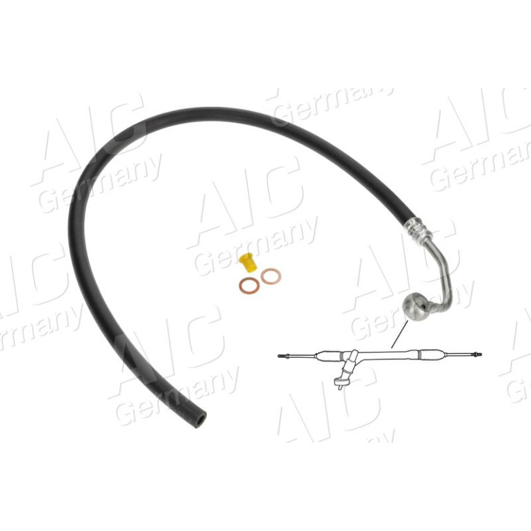 Hydraulikschlauch, Lenkung 58472 Hydraulikschlauch, Lenkung 58472