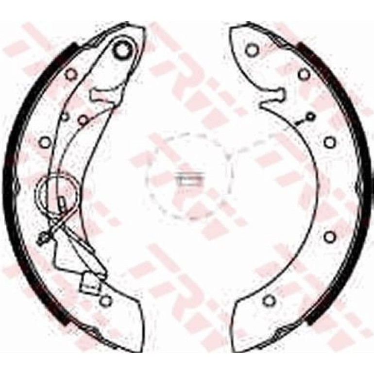 70 461 002 Bremsbacken GS8635