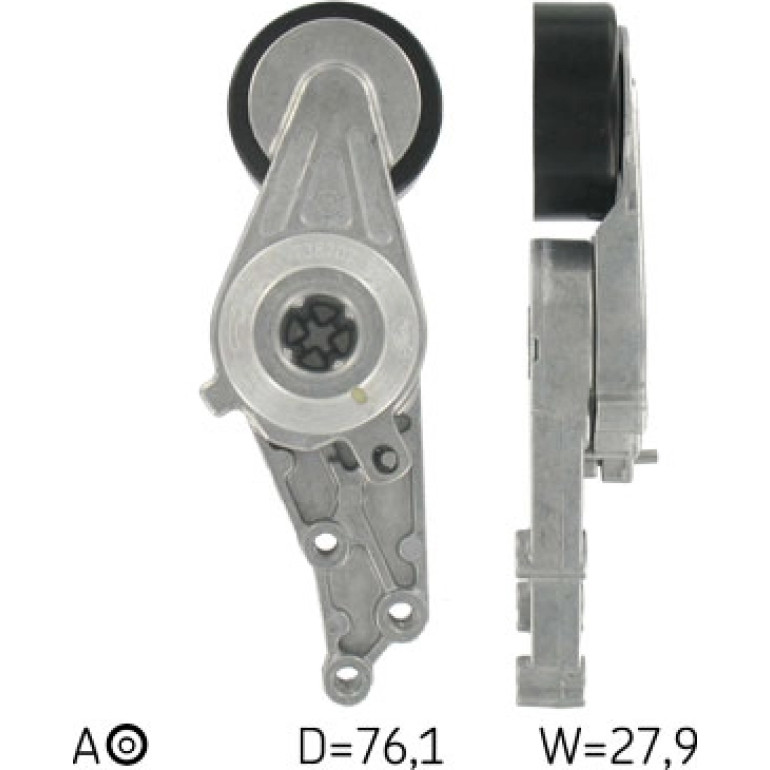 Spannrolle Multi-V VKM 31006 Spannrolle Multi-V VKM 31006