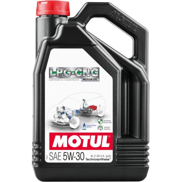 Motul LPG CNG 5W-30 4 Liter 110665 Motul LPG CNG 5W-30 4 Liter 110665