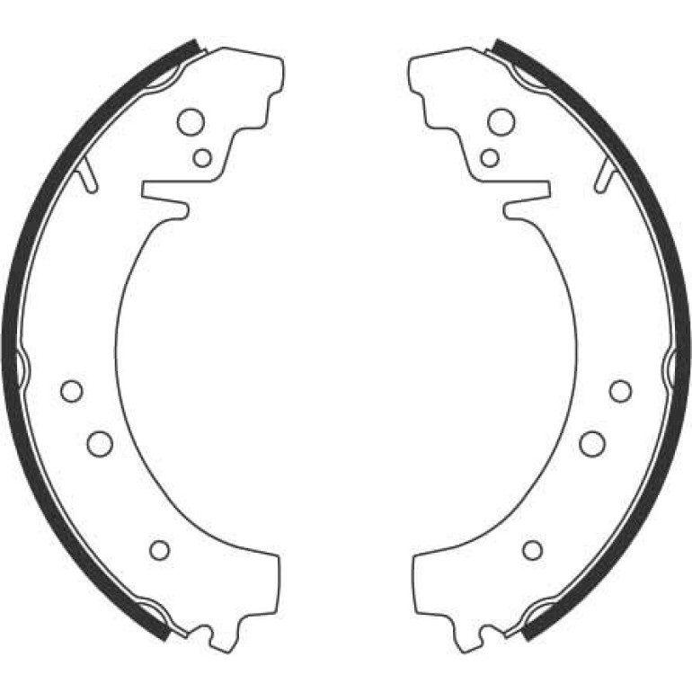 40 461 002 Bremsbacken GS8222 40 461 002 Bremsbacken GS8222