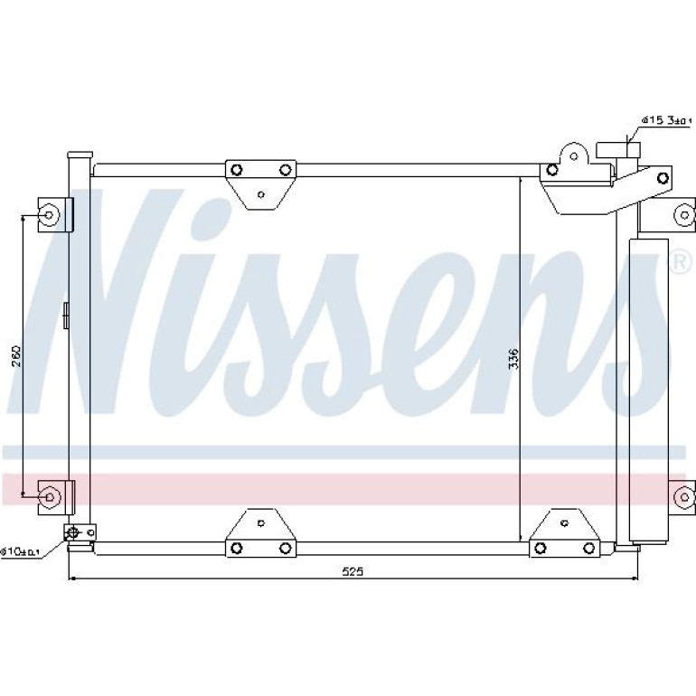 Kondensator PKW 94892 Kondensator PKW 94892