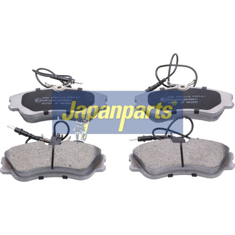 Japanparts Bremsbeläge PA-0050AF Japanparts Bremsbeläge PA-0050AF