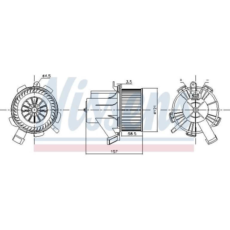 Innenraumgebläse 87208 Innenraumgebläse 87208