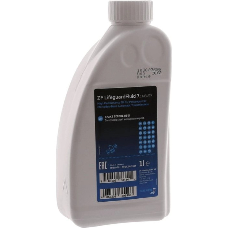 ZF Lifeguard Fluid 7.1 MB ATF 5961.307.351 ZF Lifeguard Fluid 7.1 MB ATF 5961.307.351