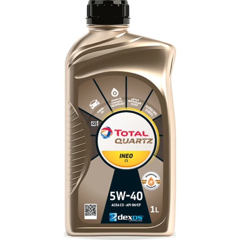 Total Quartz Ineo C3 5W-40 1 Liter 2213789 Total Quartz Ineo C3 5W-40 1 Liter 2213789
