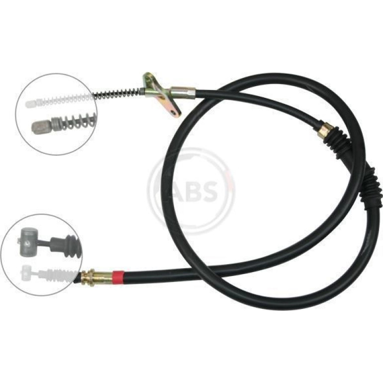 A.B.S. Handbremsseil Seilzug Festellbremse K15407 A.B.S. Handbremsseil Seilzug Festellbremse K15407