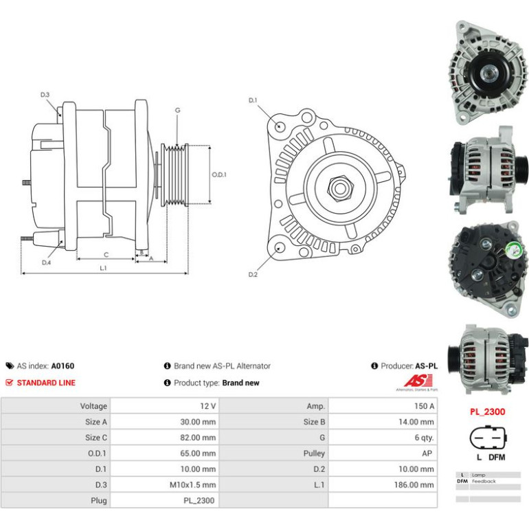 Generator A0160 Generator A0160