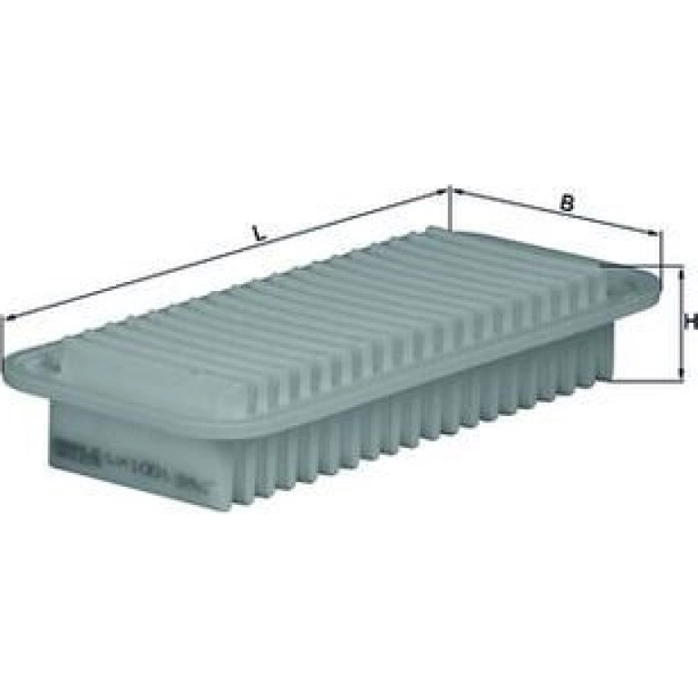 MAHLE Luftfilter LX 1001 MAHLE Luftfilter LX 1001