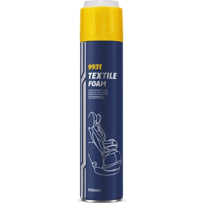 MANNOL Polsterreiniger Textile Foam 9931 650ml MANNOL Polsterreiniger Textile Foam 9931 650ml