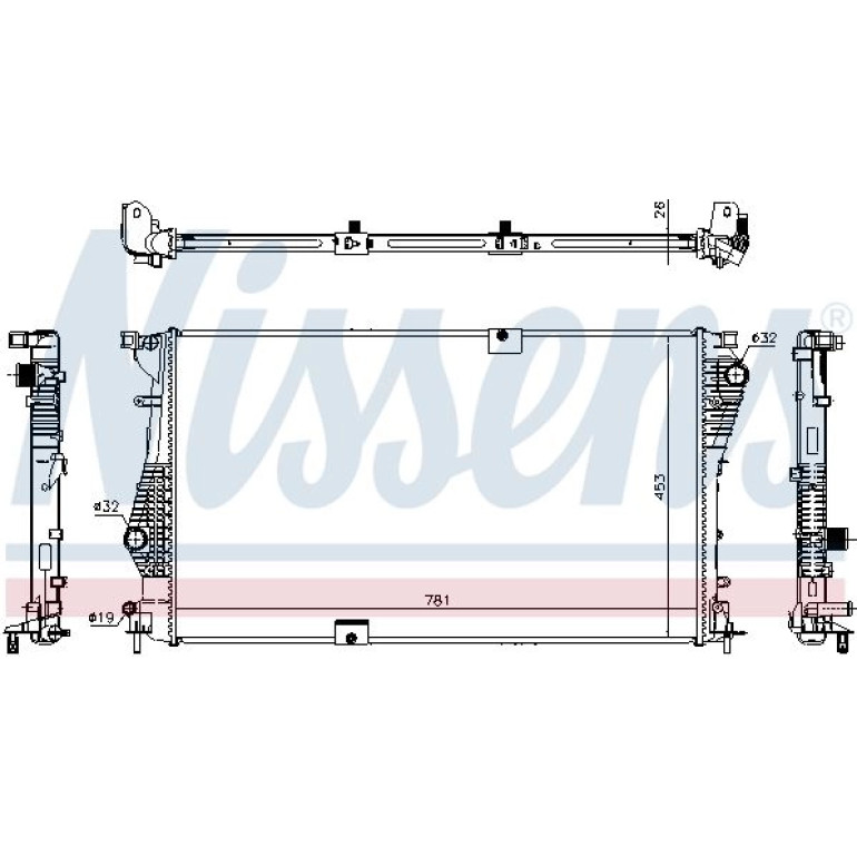 Wasserkühler PKW 63124 Wasserkühler PKW 63124