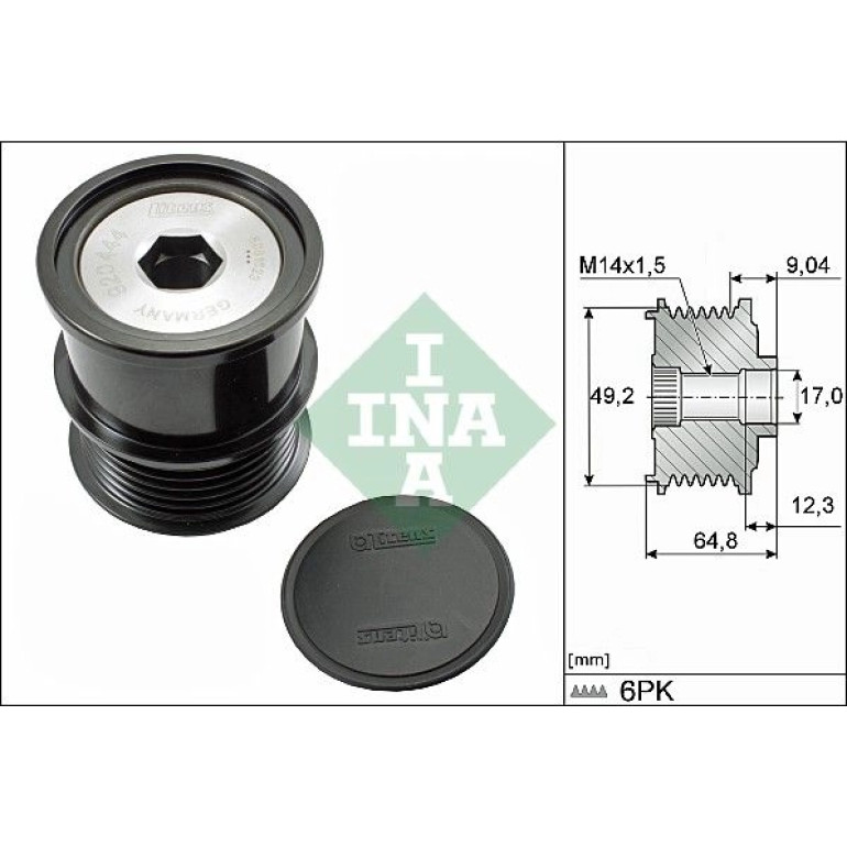 Generatorfreilauf 535 0284 10 Generatorfreilauf 535 0284 10