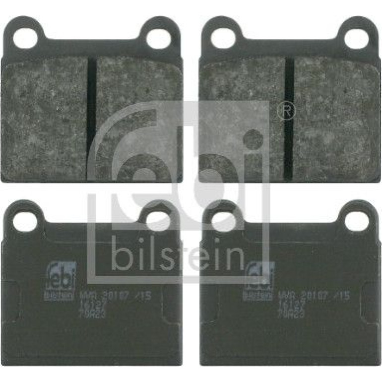 FEBI BILSTEIN Bremsbeläge 16127 FEBI BILSTEIN Bremsbeläge 16127