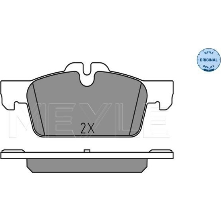 Bremsbelagsatz Peugeot S. 508 10 025 252 2217 Bremsbelagsatz Peugeot S. 508 10 025 252 2217