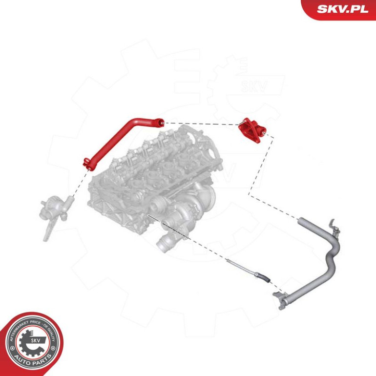 ESEN SKV Kühlerschlauch 43SKV740 ESEN SKV Kühlerschlauch 43SKV740