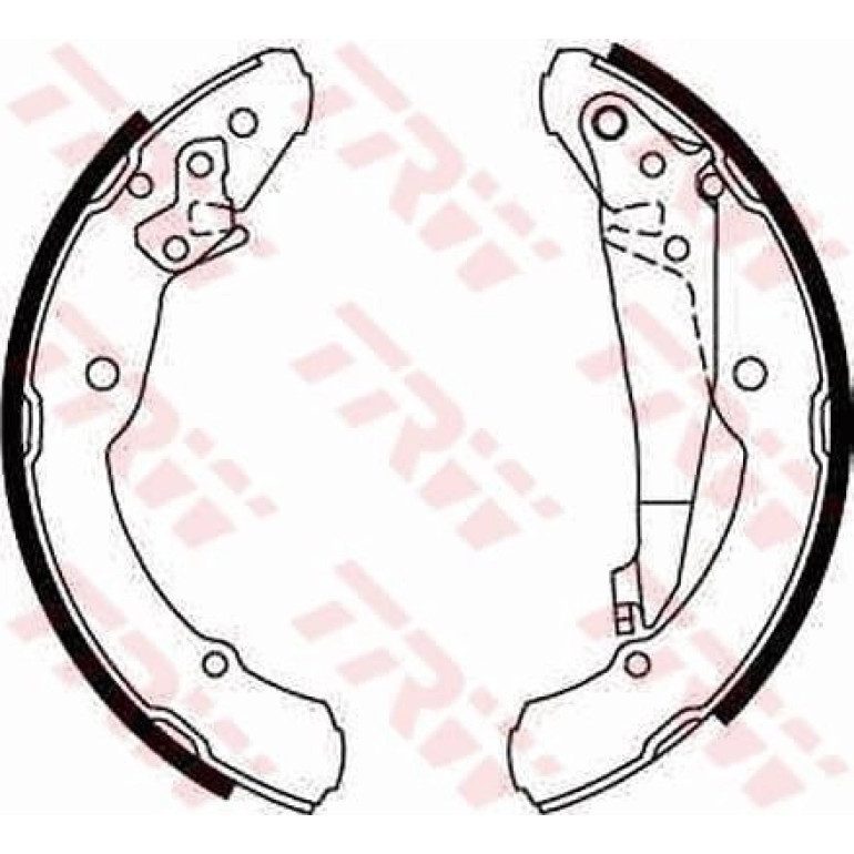 17 461 001 Bremsbacken GS8639 17 461 001 Bremsbacken GS8639
