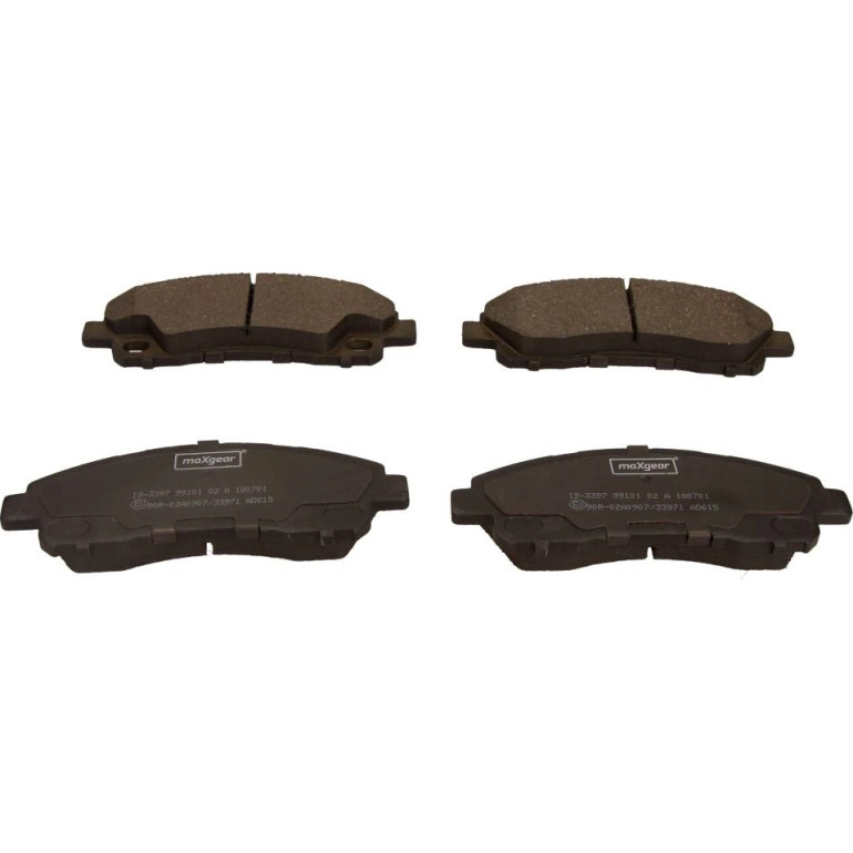 Bremsbelagsatz Mitsubishi T. Canter 3.0D 05-10 19-3397 Bremsbelagsatz Mitsubishi T. Canter 3.0D 05-10 19-3397
