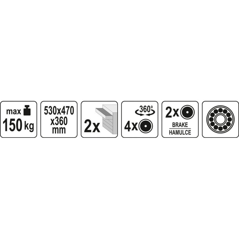 Werkstatthocker Mit Schubladen YT-08790 Werkstatthocker Mit Schubladen YT-08790