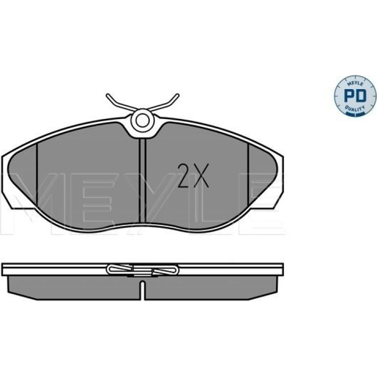 Bremsbelagsatz Fiat P.Ducato 94-02 025 217 9719/PD