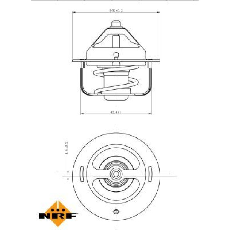 Thermostat, Kühlmittel 725120 Thermostat, Kühlmittel 725120