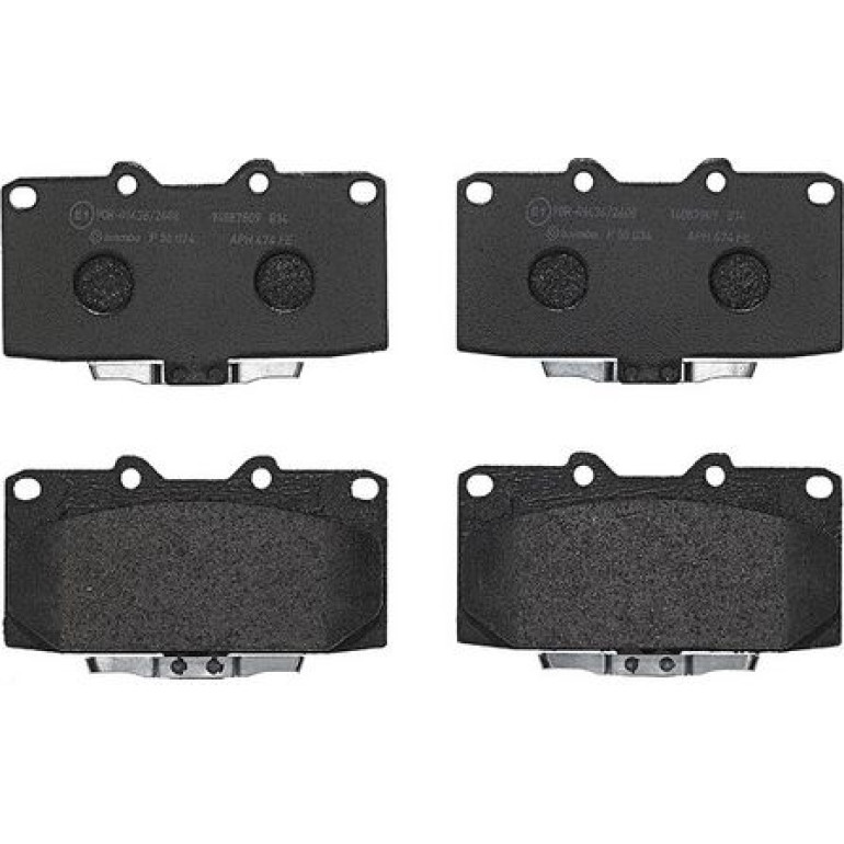 BREMBO Bremsklötze VA P 56 034 BREMBO Bremsklötze VA P 56 034