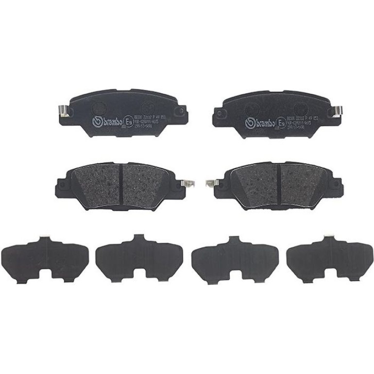 BREMBO Bremsklötze HA P 49 053 BREMBO Bremsklötze HA P 49 053