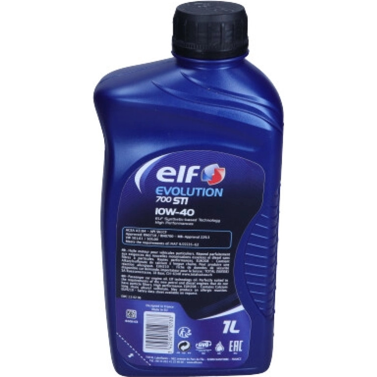 Elf Evolution 700 STI 10W-40 1 Liter 216281 Elf Evolution 700 STI 10W-40 1 Liter 216281