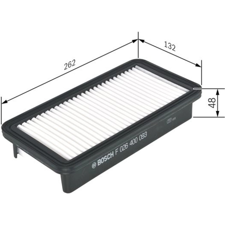 Luftfilter F 026 400 093 Luftfilter F 026 400 093