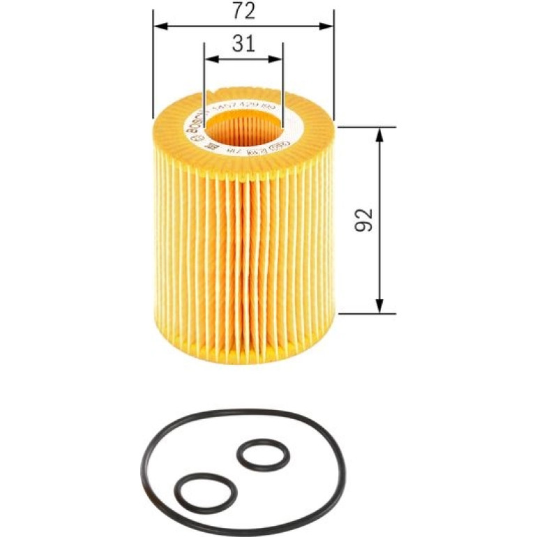 Ölfilter 1457429199 Ölfilter 1457429199
