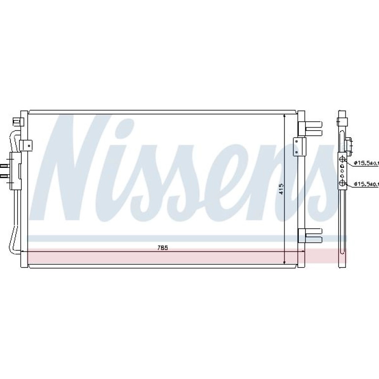 Kondensator PKW 94806 Kondensator PKW 94806
