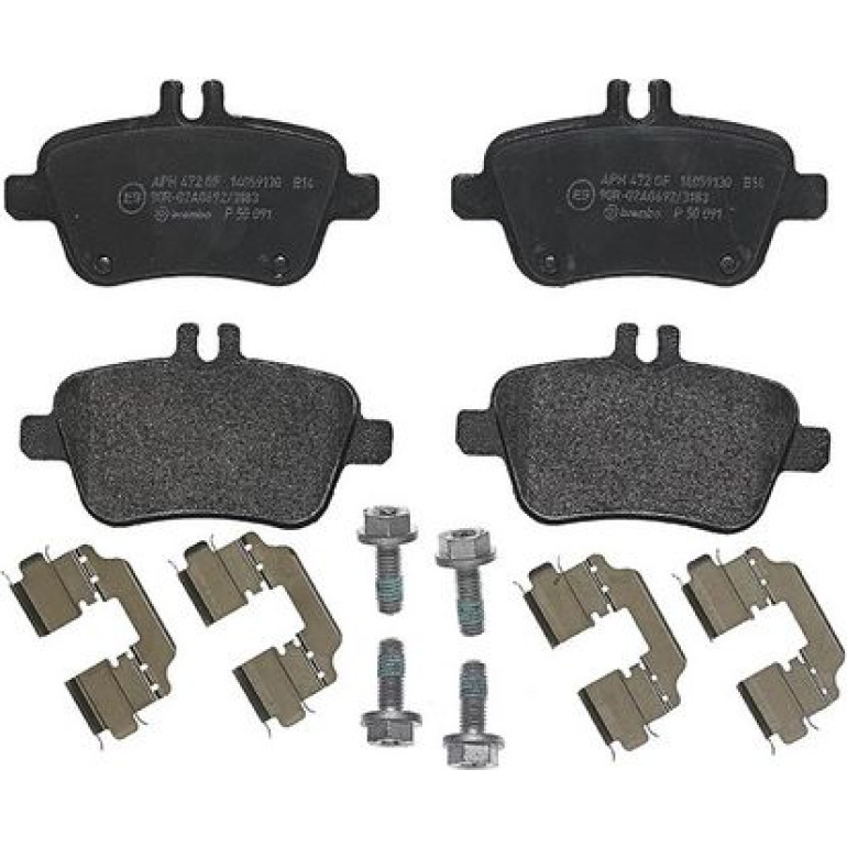 BREMBO Bremsklötze HA P 50 091 BREMBO Bremsklötze HA P 50 091