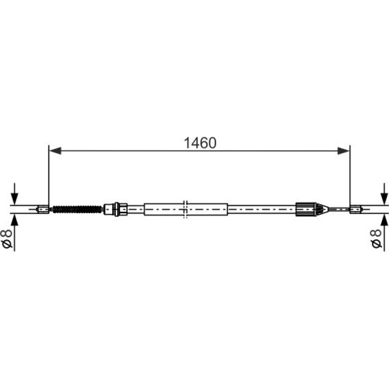 Handbremsseil 1987477646 Handbremsseil 1987477646