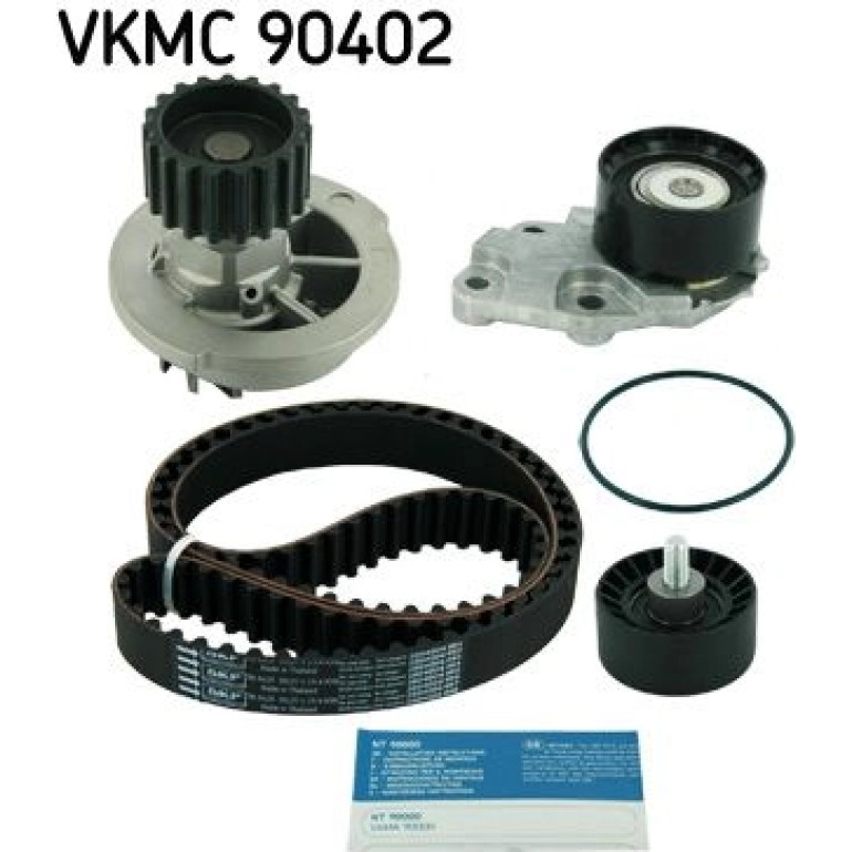 SKF Wasserpumpe + Zahnriemensatz VKMC 90402 SKF Wasserpumpe + Zahnriemensatz VKMC 90402