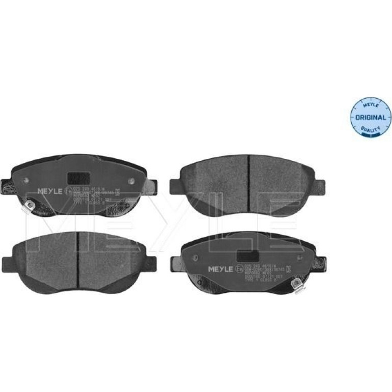 Bremsbelagsatz Toyota P. Avensis 09- Mit Sensor 025 249 4619/W Bremsbelagsatz Toyota P. Avensis 09- Mit Sensor 025 249 4619/W