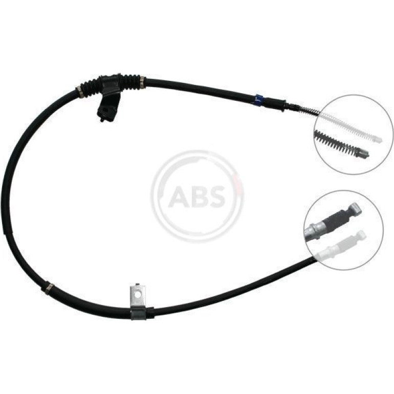 A.B.S. Handbremsseil Seilzug Festellbremse K11457 A.B.S. Handbremsseil Seilzug Festellbremse K11457