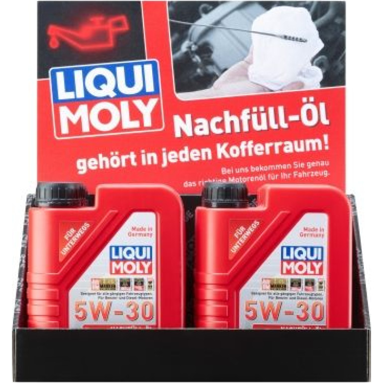 Liqui Moly Nachfüll-Öl 5W-30 (8x21286) Display 8 l 21287