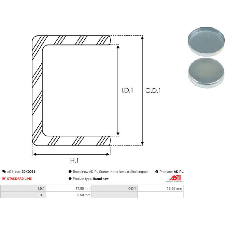 Reparatursatz, Starter SDK0038 Reparatursatz, Starter SDK0038