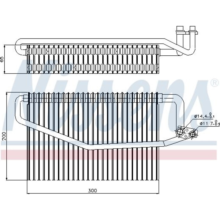 Verdampfer PKW 92173 Verdampfer PKW 92173