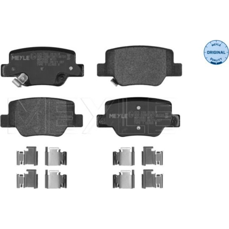 Bremsbelagsatz Toyota T. Verso 09- Mit Sensor 025 249 2616/W Bremsbelagsatz Toyota T. Verso 09- Mit Sensor 025 249 2616/W