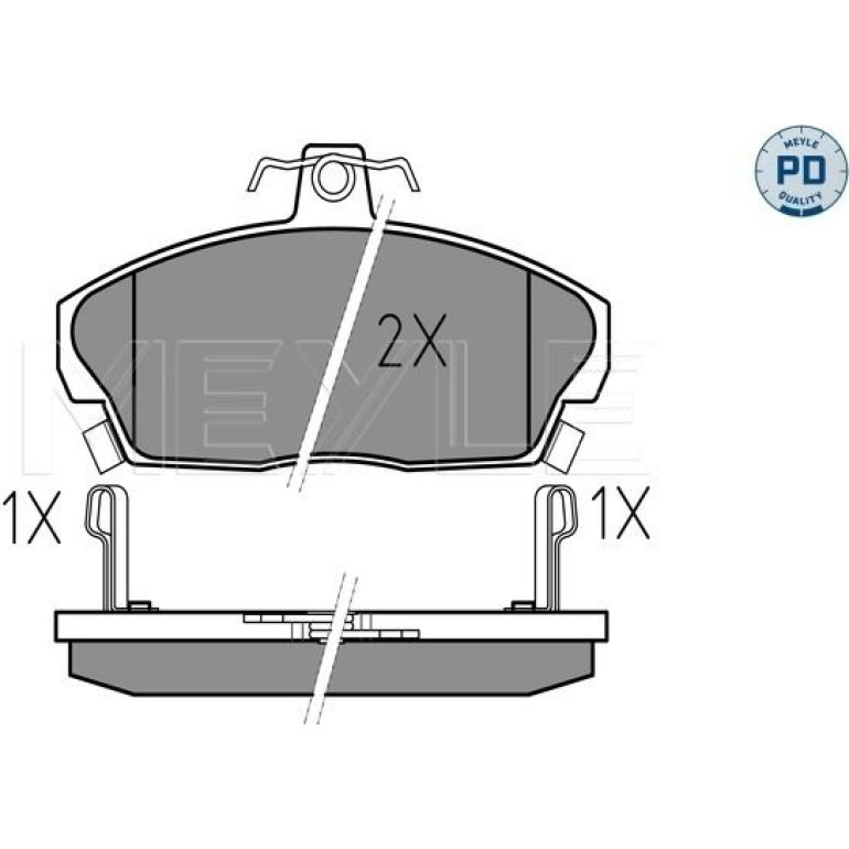 Bremsbelagsatz Honda P. Civic/Concerto 89-05 025 215 1518/PD Bremsbelagsatz Honda P. Civic/Concerto 89-05 025 215 1518/PD