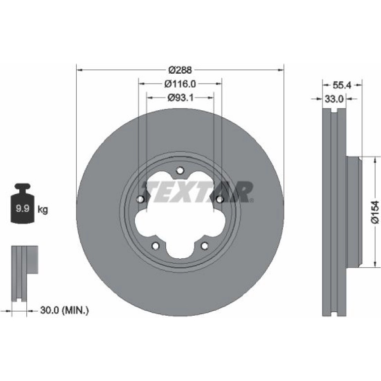Bremsscheibe 92320303 Bremsscheibe 92320303