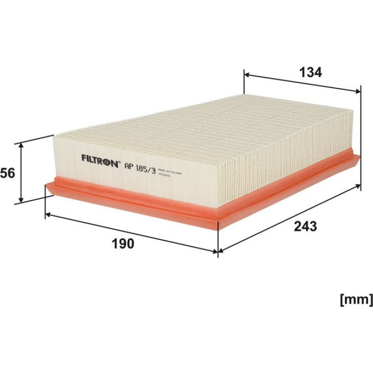 FILTRON Luftfilter AP 185/3