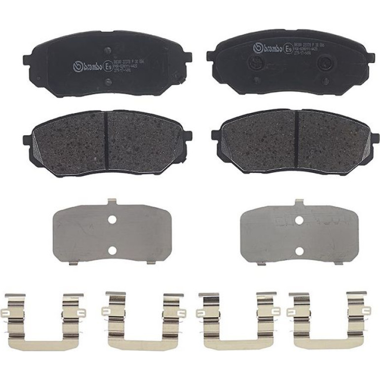 BREMBO Bremsklötze VA P 30 086 BREMBO Bremsklötze VA P 30 086