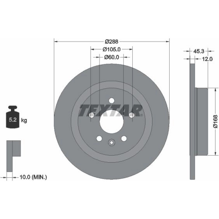 Bremsscheibe Opel T. Astra 1.0-1.6 15 92275203 Bremsscheibe Opel T. Astra 1.0-1.6 15 92275203